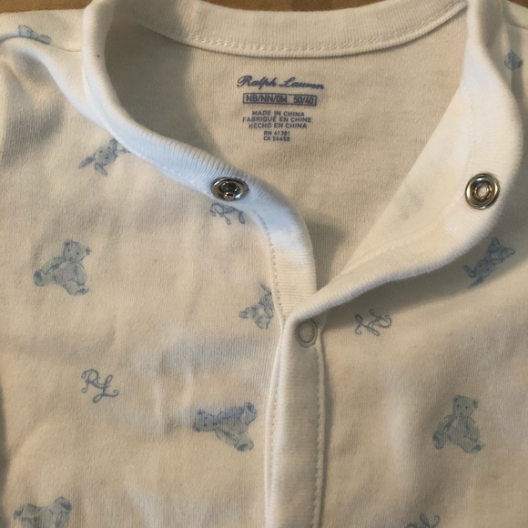 Ralph Lauren onesie newborn - Picture 2 of 2